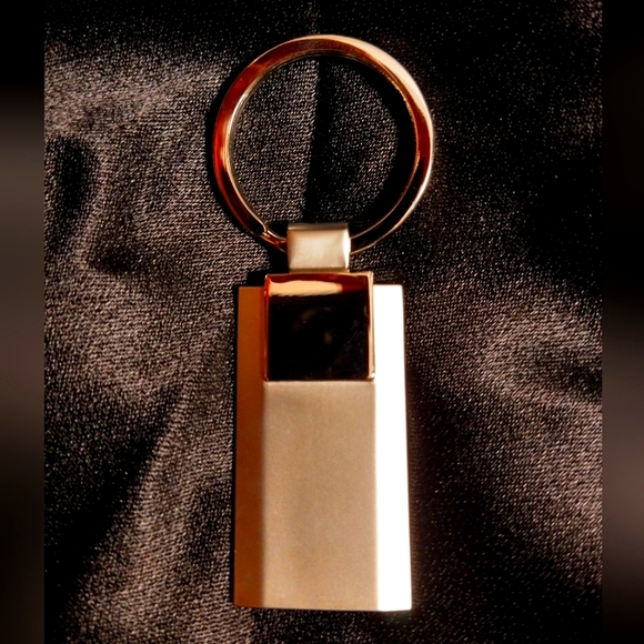 "CAT" NSBE SERIES EXECUTIVE SILVERTONE METAL CARD HOLDER & KEY FOB SET (NWOT) - Picture 4 of 11